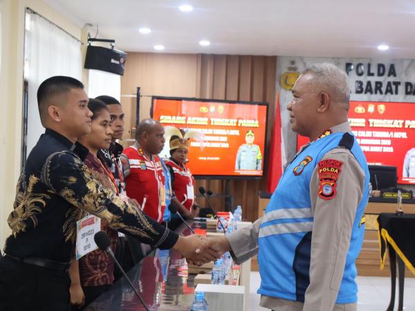 Tiga Calon Akpol PBD Lolos Panpus, Wakapolda : Seleksi Dilakukan Dengan Prinsip Betah