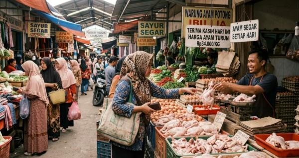 Libur MBG Bikin Belanja Dapur Lebih Hemat, Ibu Rumah Tangga di Cianjur Rasakan Manfaat Turun Harga