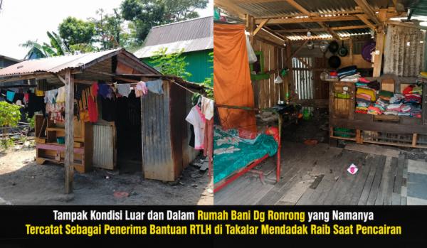 Kisah Pilu Keluarga Miskin di Takalar, Nama Bani Tercatat Penerima Bantuan RTLH Mendadak Hilang