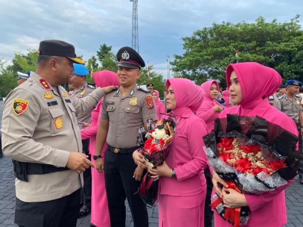 544 Personel Polda Sulbar Naik Pangkat, Kapolda: Tanggung Jawab Kini Lebih Besar