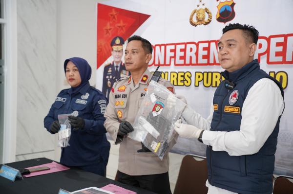 Kurir Sabu 70 Gram Asal Sleman Diciduk di Purworejo, Rencananya Edarkan ke Purworejo dan Kebumen