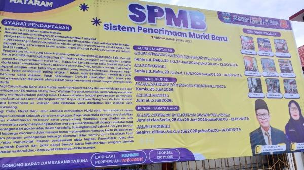 Wali Murid Keluhkan Hasil SPMB SDN 7 Mataram, Protes Nama Anak Tak Lolos Meski Rumah Dekat Sekolah
