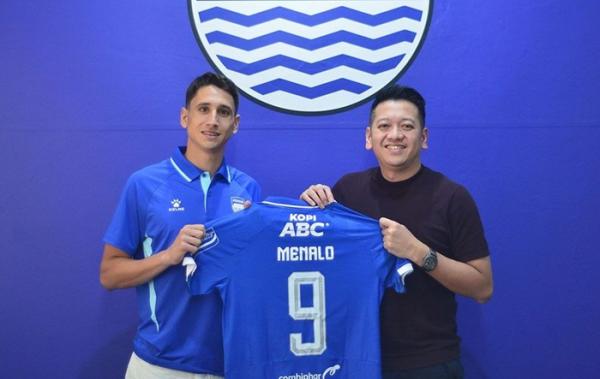 Terinspirasi Ronaldo, Luka Menalo Resmi Kenakan Nomor 9 Persib Bandung