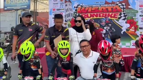 Ratusan Peserta Ramaikan Push Bike Bukittinggi, Wako Ramlan Siapkan Agenda Rutin Sport Tourism