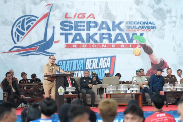 Sulbar Jadi Tuan Rumah Liga Sepak Takraw Regional Sulawesi, SDK Ingin Kembalikan Kejayaan Takraw