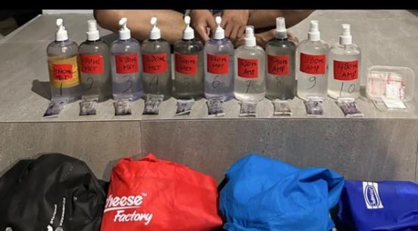 Polda Kaltim Bongkar Dugaan Sindikat Narkoba Malaysia, 5,4 Liter Cairan Mengandung Sabu Disita