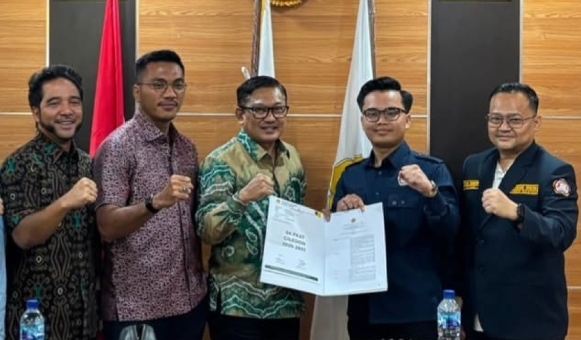 Perkuat Konsolidasi Organisasi Karang Taruna Cilegon, Ahmad Aflahul Aziz Resmi Kantongi SK dari PNKT