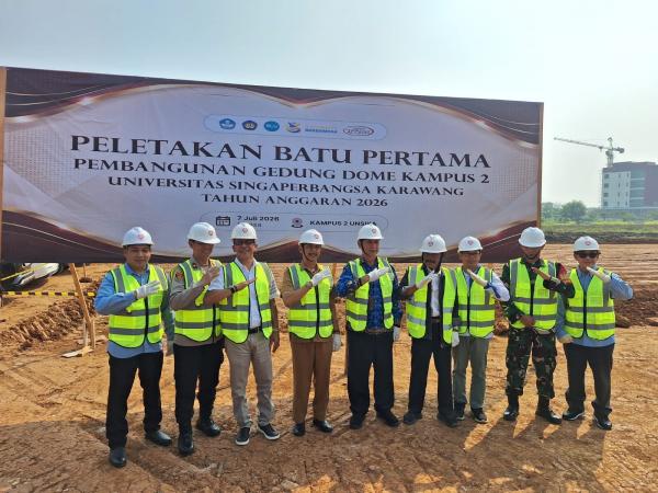 UNSIKA Bangun Gedung Dome Senilai Rp118,4 Miliar, Siap Jadi Pusat Kegiatan Akademik hingga Olahraga