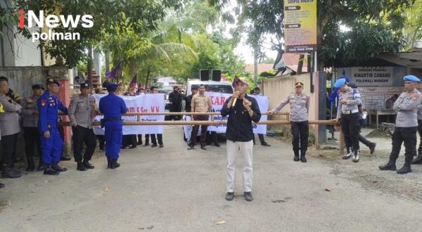 Pencalonan Ketua Kwarcab Pramuka Polman Dipersoalkan , Massa Tuntut Muscab Dihentikan