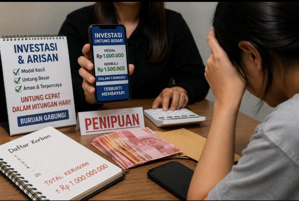 Tergiur Untung 50 Persen dalam Sepekan, Puluhan Korban Investasi Bodong di Mamuju Rugi Rp 1 Miliar