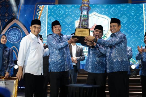 5 Kali Beturut-turut, Kabupaten Tangerang Pertahankan Gelar Juara Umum MTQ Banten