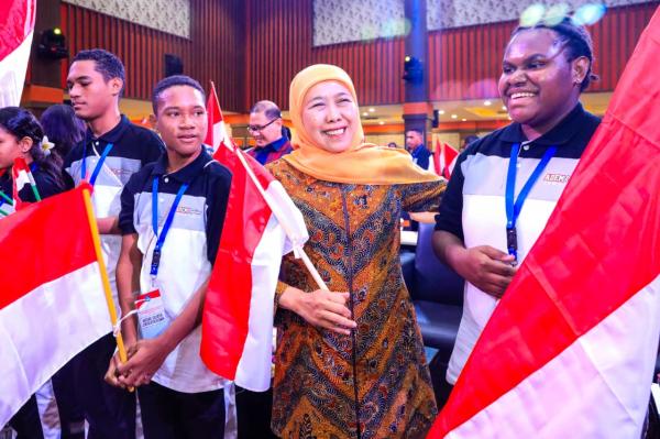 Ratusan Siswa Papua Mulai Menempuh Pendidikan di Jatim Lewat Program ADEM 2026