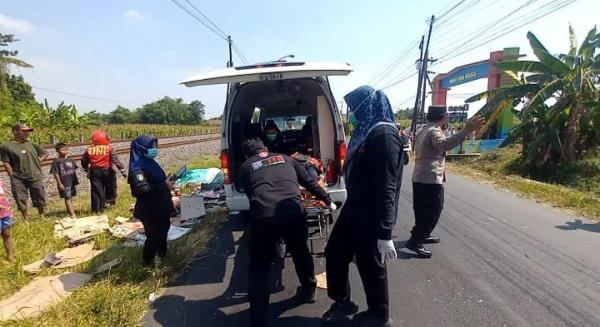 Tabrakan Motor Bawa Rongsokan Vs Pikap Boks di Sumobito Jombang, Kakek 59 Tahun Kritis