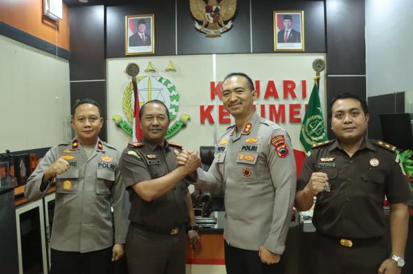 Polri, TNI, dan Kejaksaan Perkuat Sinergi, Komitmen Jaga Kondusivitas Kebumen