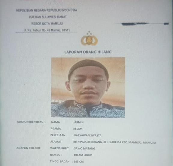 Pria Asal Enrekang Hilang di Hutan Botteng Mamuju, Sempat Kirim SMS Minta Tolong karena Kelaparan
