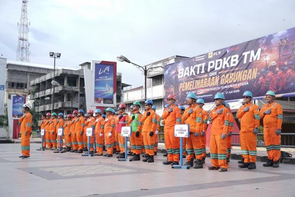 PLN Kerahkan 100 Personel Cegah Gangguan Listrik di Tapanuli Bagian Selatan