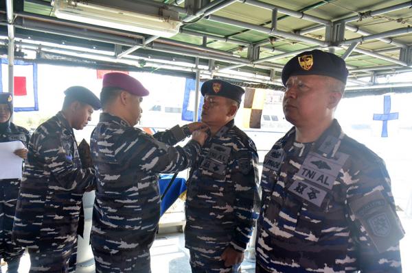 Lettu Laut Aji Pramono Gantikan Kapten Laut Makin Jabat Komandan KAL Pulau Menjangan
