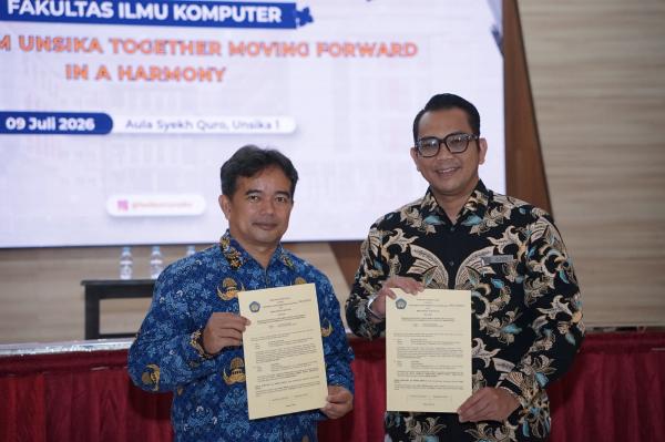 Kolaborasi Lintas Sektor, Fasilkom UNSIKA Gandeng Brits Hotel Siapkan Lulusan Siap Kerja