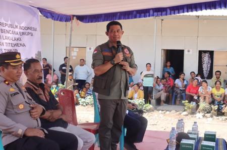 238 Hunian Tetap Untuk Warga Terdampak Erupsi Gunung Lewotobi Laki-Laki Segera Dibangun