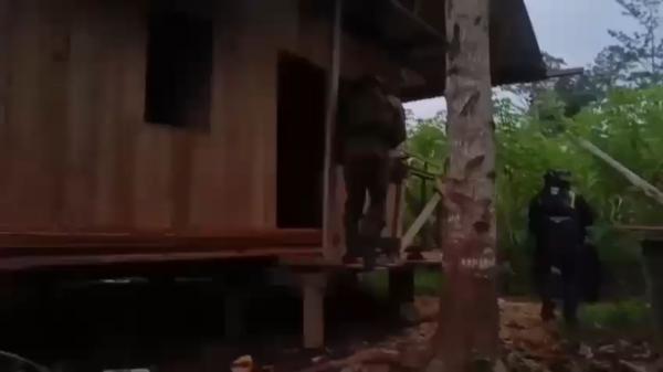 Rumah Persinggahan di KM 4 Logpon Diduga Jadi Basis Aktivitas KKB Yahukimo