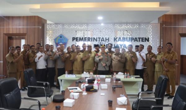 Kapolres Baru Pidie Jaya Temui Wakil Bupati, Bahas Stunting hingga Bantuan Korban Banjir