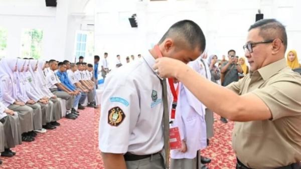 Lolos dari Seleksi Ketat Ratusan Pelajar, 54 Calon Paskibraka Bukittinggi Jalani Diklat