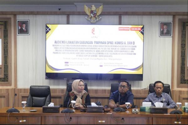 DPRD Bojonegoro Dorong Penyelesaian Tuntutan Warga Ngelo yang Terdampak PSN Bendungan Karangnongko