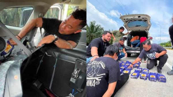 Modus Dinding Mobil: Siasat Licik Kurir 24 Kg Sabu Antarprovinsi untuk Lolos Razia Jalanan