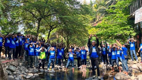 Sungai Cireong Disulap Lebih Asri, Demokrat Ciamis Gelar Aksi Peduli Alam Bersama Warga