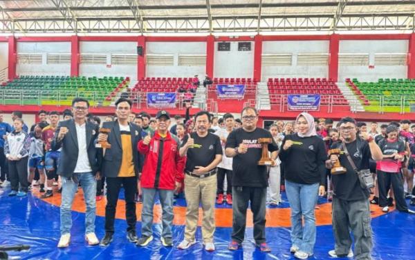 120 Atlet dari 20 Kabupaten Kota Bertarung di Kejurprov Gulat Piala Kepala Disporabudpar Grobogan