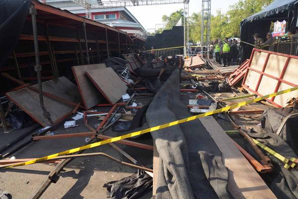 Breaking News: Petaka di Arena Drift Purwokerto, Tribun Roboh Sejumlah Pengunjung Terluka