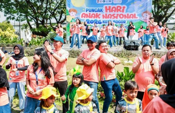 Alun Alun Kota Bogor jadi Panggung lnklusi Anak pada Puncak HAN 2026