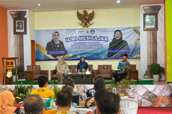ICMI Mengajar, Perkuat Kepemimpinan Kepala Sekolah untuk Cetak SDM Bojonegoro Unggul