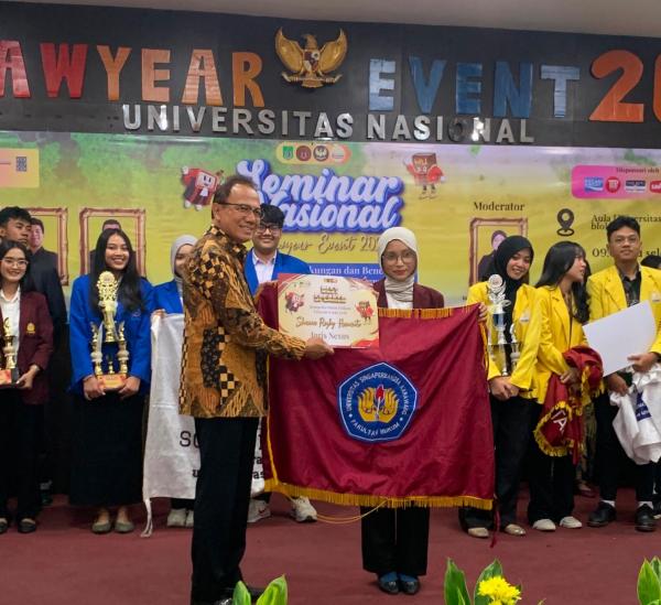 Tim Debat FH UNSIKA Juara Nasional, Raih Best Speaker di Lawyer Award Legal Debate Competition