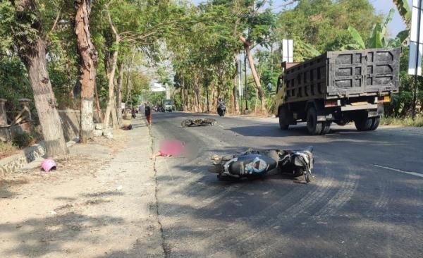 Kecelakaan Maut Libatkan Tiga Motor di Jalan Bojonegoro-Jatirogo, 1 Korban Meninggal di TKP