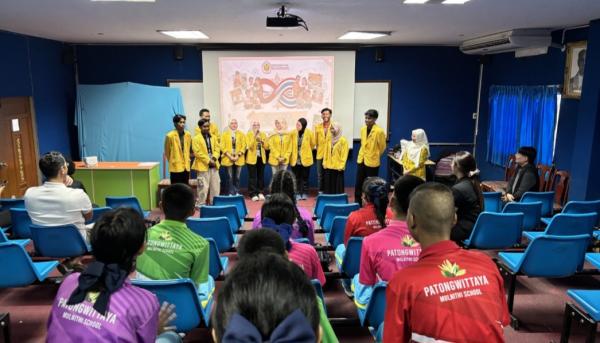 KKN Internasional, Mahasiswa Unigoro Kenalkan Bahasa dan Budaya Indonesia di Sekolah Thailand