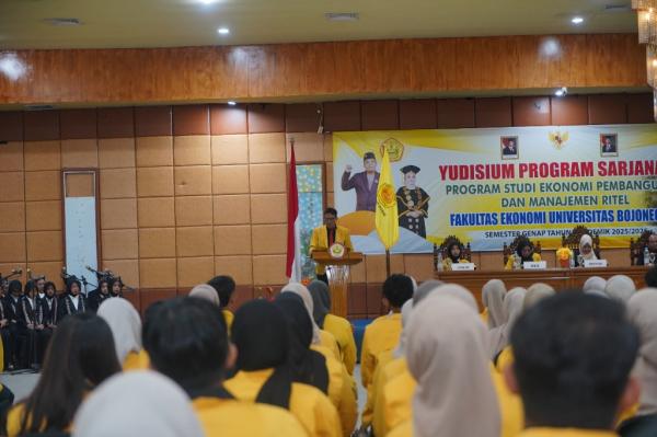 133 Mahasiswa FE Unigoro Resmi Menyandang Gelar Sarjana, Simak Daftar Lulusan Terbaik