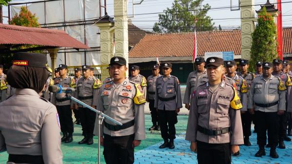 Kapolres Sragen Minta Bhabinkamtibmas Aktif Pantau Media Sosial untuk Deteksi Dini Kamtibmas