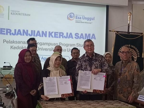 Pentingnya Keberadaan Fakultas Kedokteran, UEU Gandeng FKUI Perkuat Mutu Pendidika
