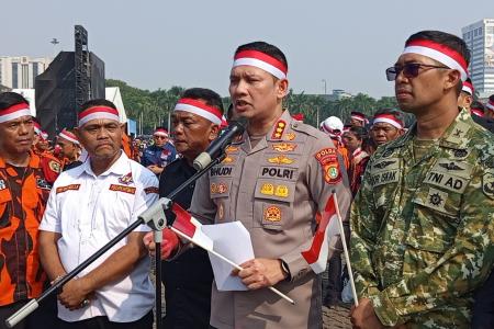 Pastikan Indonesia Aman, Polda Metro Jaya Sebut Apel Kebangsaan Bukan Respons Isu Kericuhan