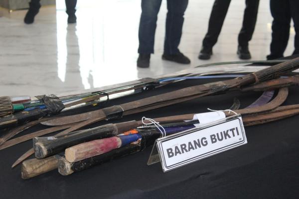 Tawuran Bersenjata Tajam di Mangkang, 4 Orang Diproses Hukum