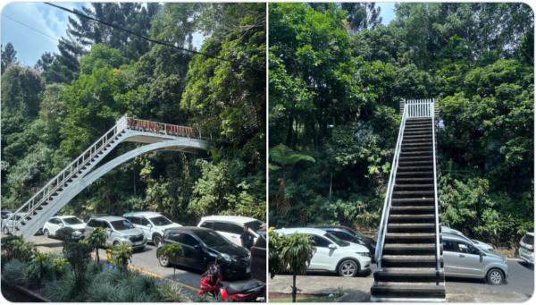 Tangga Viral di Puncak Ternyata Menuju Vila Riung Gunung, Jejak Sejarah Era Soekarno