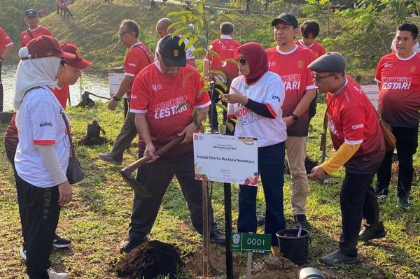 1.708 Pohon Ditanam di IKN, Catat Rekor MURI