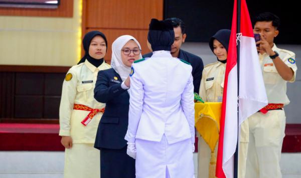 70 Paskibra Gowa Dikukuhkan, Bupati Talenrang: Jalankan Tugas dengan Penuh Tanggung Jawab