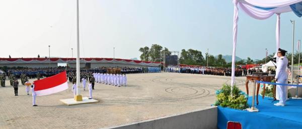 Merah Putih Berkibar Dari Menara Siger, Lampung Selatan Tegaskan Diri Sebagai Beranda Sumatera