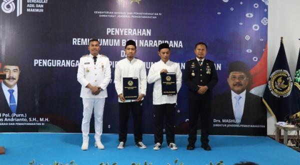 Satu Narapidana Langsung Bebas, Total 219 Warga Binaan Lapas Blangpidie Dapat Remisi