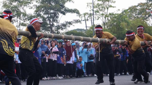 Meriah! Puluhan Tim Adu Ketangkasan Olahraga Tradisional di Ajang Forkab Bojonegoro 2026