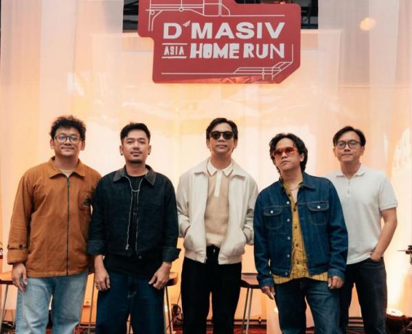 D’MASIV Bawa Perjalanan 23 Tahun Bermusik ke Lima Negara Asia