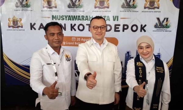 Mukota IV Kadin Depok Sukses, Ini Arahan Ketua Kadin Jabar Almer Faiq Rusydi