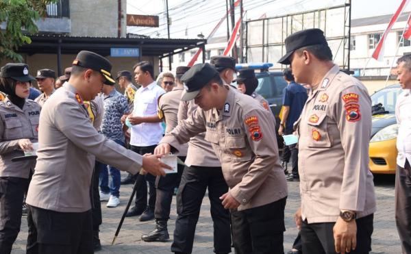 Apel Tracing TB Paru di Kartasura, Kapolres Sukoharjo Minta Bhabinkamtibmas Pakai Masker